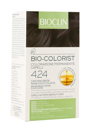 BIOCLIN BIO COLORIST 4,24 CASTANO BEIGE RAME CIOCCOLATO - fitfarma.it