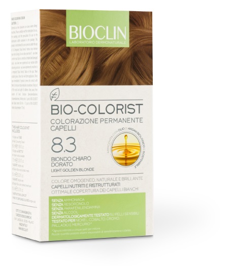 BIOCLIN BIO COLORIST 8,3 BIONDO CHIARO DORATO - fitfarma.it