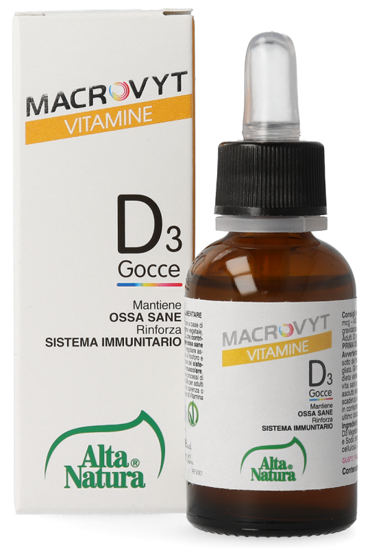 MACROVYT VITAMINA D3 VEG GOCCE 30 ML - fitfarma.it
