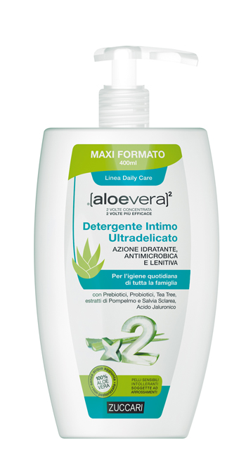 ALOEVERA2 DETERGENTE INTIMO ULTRADELICATO 400 ML - fitfarma.it