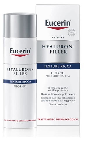 EUCERIN HYALURON-FILLER TEXTURE RICCA GIORNO 50 ML - fitfarma.it