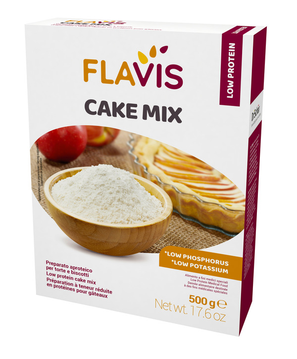 FLAVIS CAKE MIX 500 G - fitfarma.it