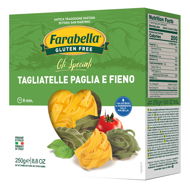 FARABELLA TAGLIATELLE PAGLIA FIENO 250 G - fitfarma.it