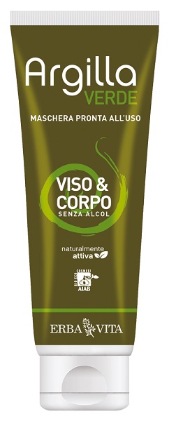 ARGILLA VERDE MASCHERA PRONTA 250 ML - fitfarma.it