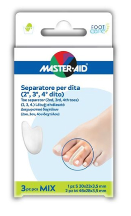 SEPARATORE DITA MASTER-AID 1 S + 2 M 3 PEZZI - fitfarma.it