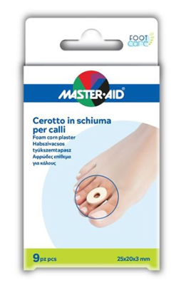 PROTEZIONE MASTER-AID IN SCHIUMA PER CALLI SPESSORE 3 MM 9 PEZZI - fitfarma.it