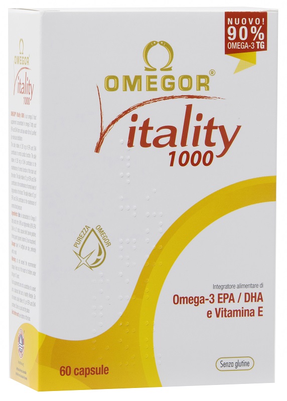OMEGOR VITALITY 1000 60 CAPSULE MOLLI - fitfarma.it