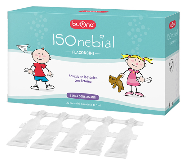 ISONEBIAL FLACONCINI SOLUZIONE ISOTONICA 0,9% CON AGGIUNTA DI ECTOINA 20X5 ML - fitfarma.it