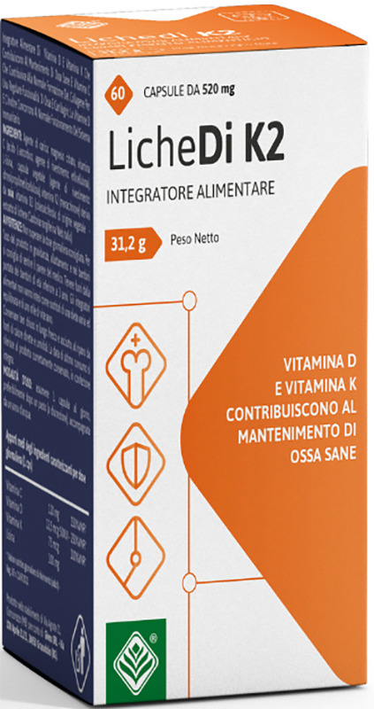 LICHEDI K2 60 CAPSULE - fitfarma.it