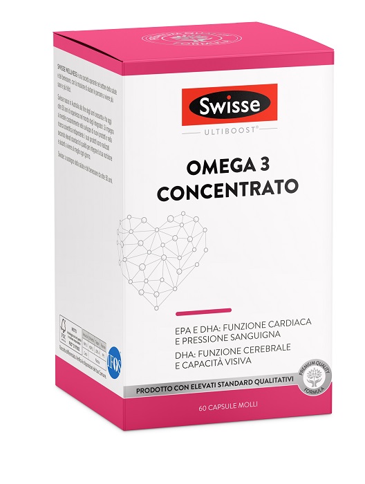 SWISSE OMEGA 3 CONCENTRATO 60 CAPSULE - fitfarma.it