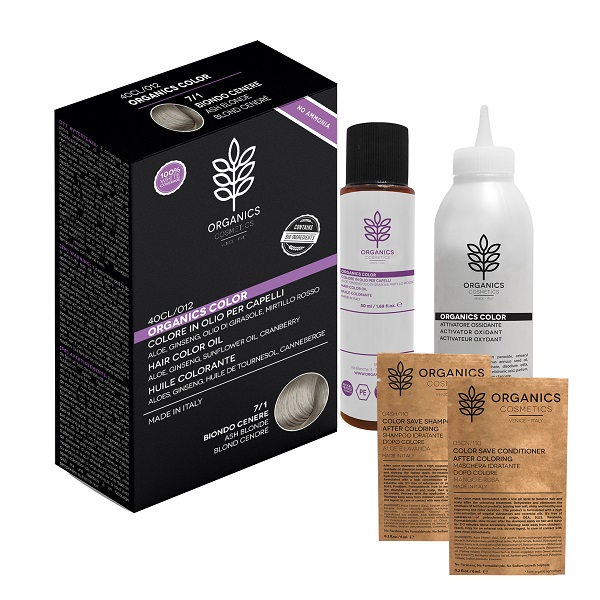 ORGANICS PHARM ORGANICS COLOR 7/1 BIONDO CENERE - fitfarma.it
