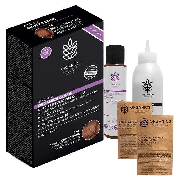 ORGANICS PHARM ORGANICS COLOR 8/4 BIONDO CHIARO RAME - fitfarma.it