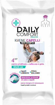 DAILY COMFORT SENIOR PANNI SHAMPOO 4 PEZZI - fitfarma.it