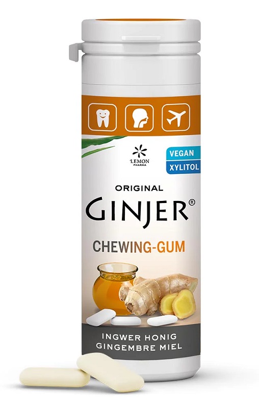 LEMON PHARMA GOMME GINJER E MIELE 36 G - fitfarma.it