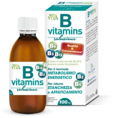 SANAVITA B VITAMINS SOLUZIONE 100 ML - fitfarma.it