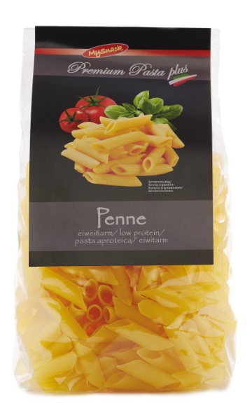 MY SNACK PREMIUM PLUS PASTA APROTEICA PENNE 500 G - fitfarma.it
