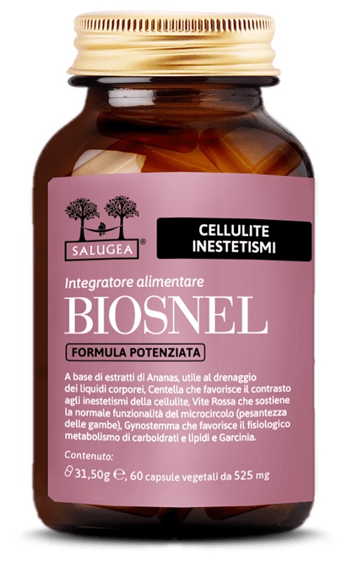 SALUGEA BIOSNEL FORMULA POTENZIATA 60 CAPSULE VEGETALI - fitfarma.it