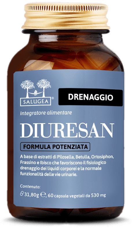 SALUGEA DIURESAN FORMULA POTENZIATA 60 CAPSULE - fitfarma.it