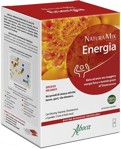 NATURA MIX ADVANCED ENERGIA 20 BUSTINE - fitfarma.it