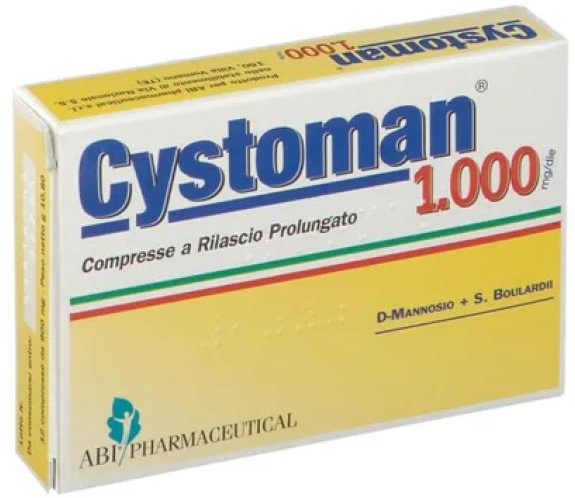 CYSTOMAN 1000 12 COMPRESSE - fitfarma.it