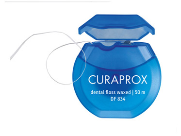 CURAPROX DF 834 DENTAL FLOSS WAXED 50 METRI - fitfarma.it