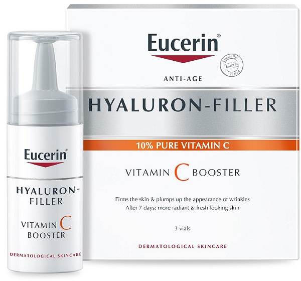 EUCERIN HYALURON-FILLER VITAMIN C BOOSTER 3 X 8 ML - fitfarma.it