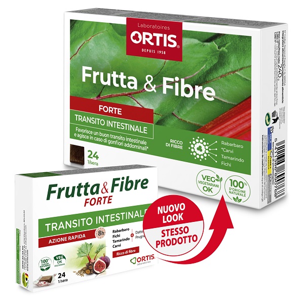 FRUTTA & FIBRE FORTE 24 CUBETTI - fitfarma.it