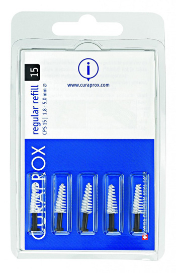 CURAPROX CPS REGULAR CPS 15 CON 5 SCOVOLINI + SUPPORTO - fitfarma.it