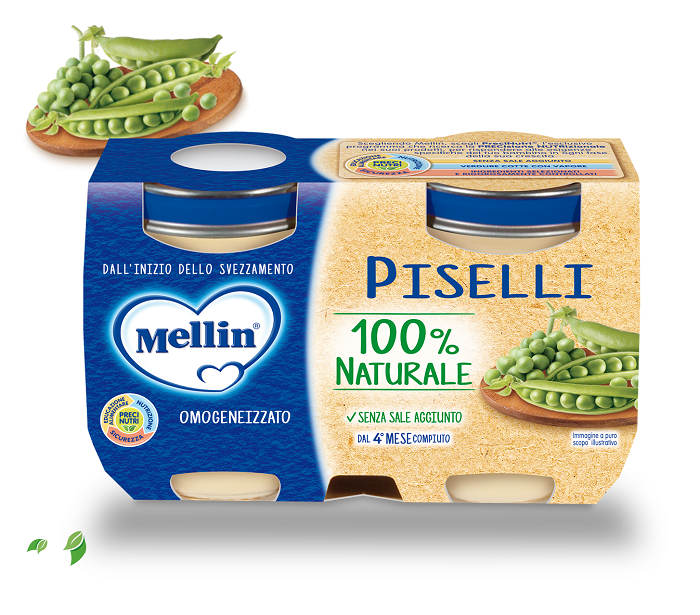 OMOGENEIZZATO PISELLI 2 X 125 G - fitfarma.it