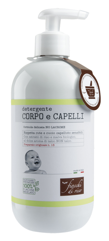 CORPO/CAPELLI TALCO FIOCCHI DI RISO 400 ML - fitfarma.it