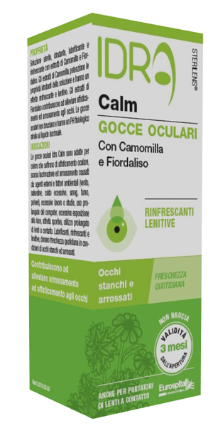 GOCCE OCULARI RINFRESCANTI STERILENS IDRA CALM CAMOMILLA E FIORDALISO 10 ML - fitfarma.it