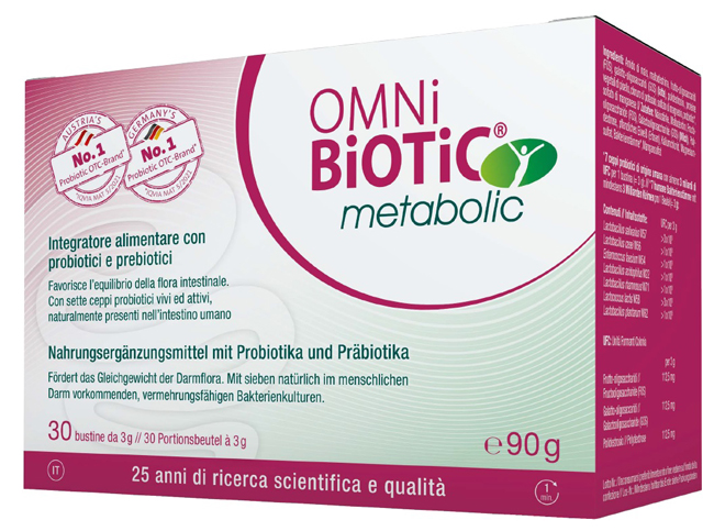 OMNI BIOTIC METABOLIC 30 BUSTINE DA 3 G - fitfarma.it