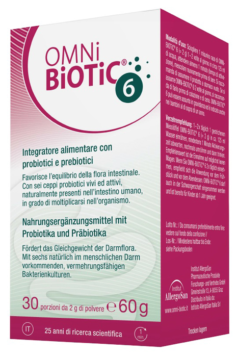 OMNI BIOTIC 6 BARATTOLO 60 G - fitfarma.it