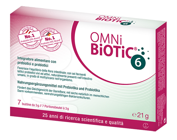 OMNI BIOTIC 6 POLVERE 7 BUSTINE DA 3 G - fitfarma.it
