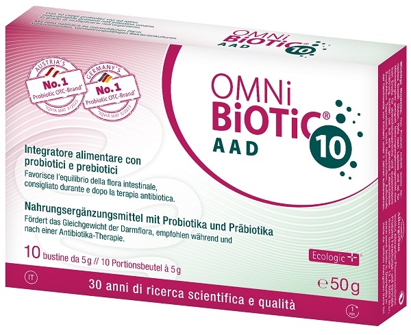 OMNI BIOTIC 10 AAD 10 BUSTINE DA 5 G - fitfarma.it