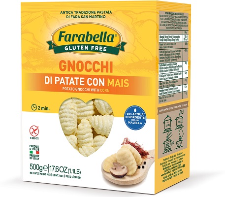 FARABELLA GNOCCHI PATATE CON MAIS 500 G - fitfarma.it