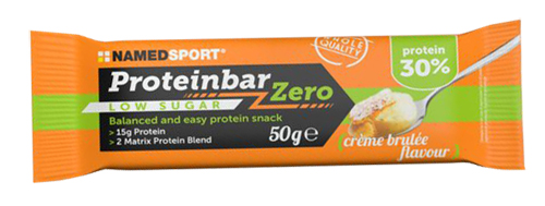 PROTEINBAR ZERO CREME BRULEE 50 G - fitfarma.it