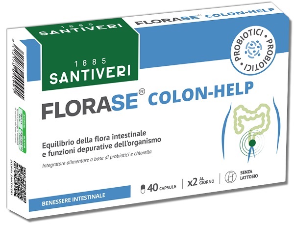 FLORASE COLON HELP 40 CAPSULE - fitfarma.it