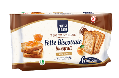 NUTRIFREE FETTE BISCOTTATE INTEGRALI 225 G - fitfarma.it