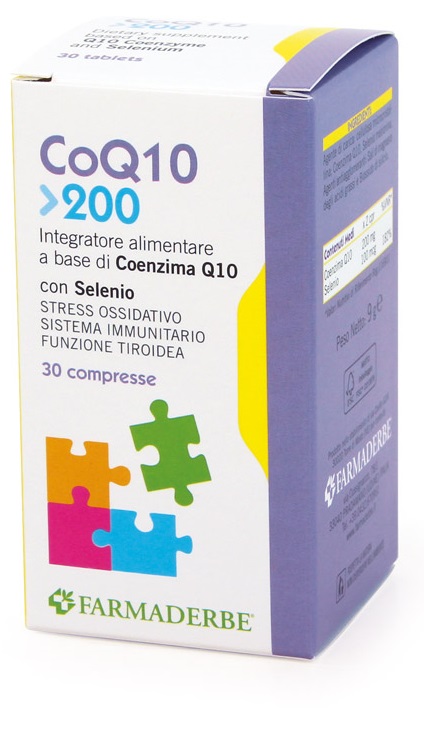 COQ10 200 30 COMPRESSE - fitfarma.it