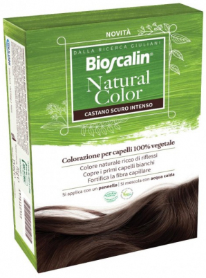 BIOSCALIN NATURAL COLOR CASTANO SCURO INTENSO 70 G - fitfarma.it