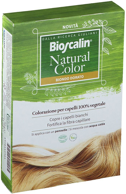 BIOSCALIN NATURAL COLOR BIONDO DORATO 70 G - fitfarma.it