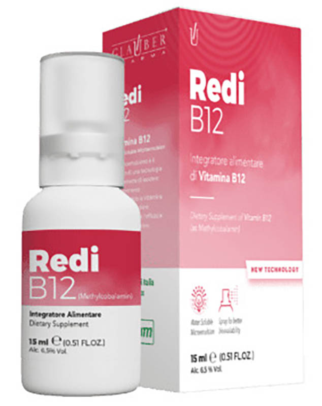 GLAUBER-PHARMA REDI-B12 SPRAY 15 ML - fitfarma.it