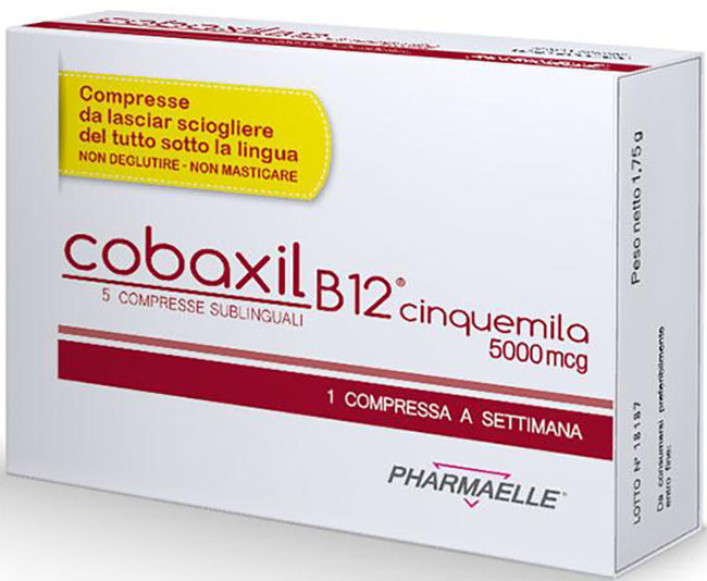 COBAXIL B12 5000MCG 5 COMPRESSE SUBLINGUALI - fitfarma.it