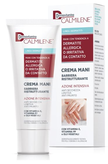 DERMOVITAMINA CALMILENE CREMA MANI DERMATITE ALLERGICA DA CONTATTO 75 ML - fitfarma.it