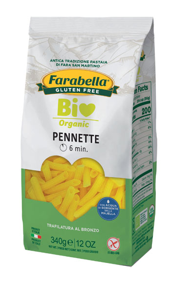FARABELLA BIO PENNETTE MAIS-RISO 340 G - fitfarma.it