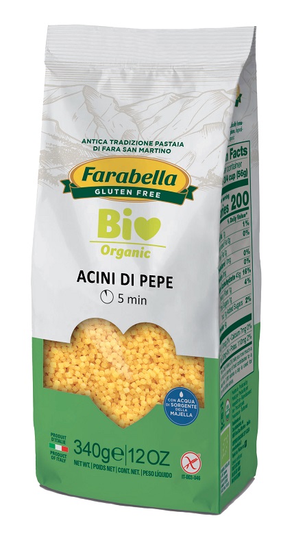 FARABELLA BIO ACINI DI PEPE MAIS-RISO 340 G - fitfarma.it
