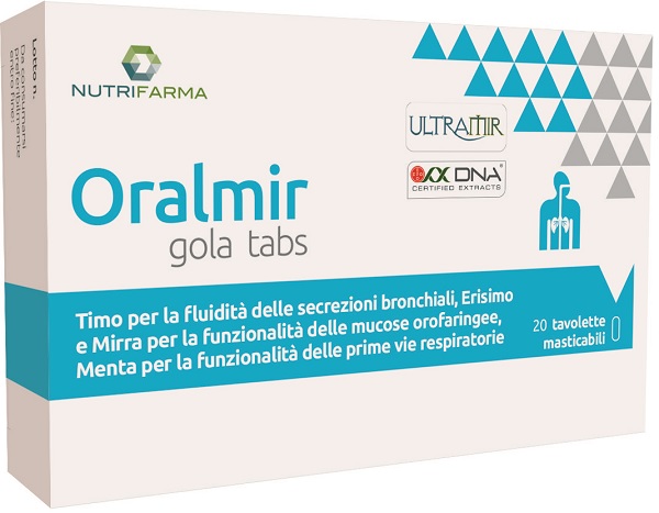 ORALMIR GOLA TABS 20 COMPRESSE - fitfarma.it