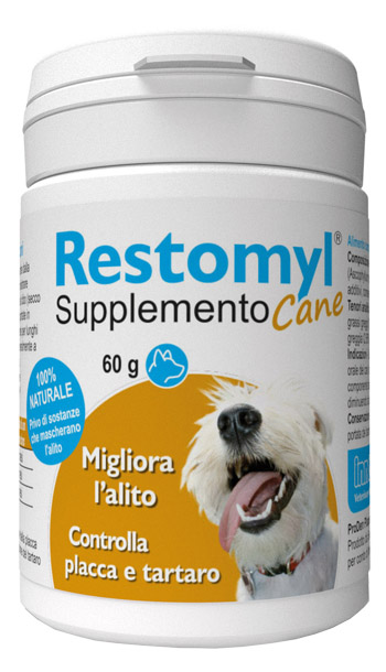 RESTOMYL SUPPLEMENTO CANE FLACONCINO 60 G - fitfarma.it