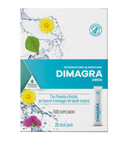 DIMAGRA DREN 20 STICK DA 15 ML - fitfarma.it